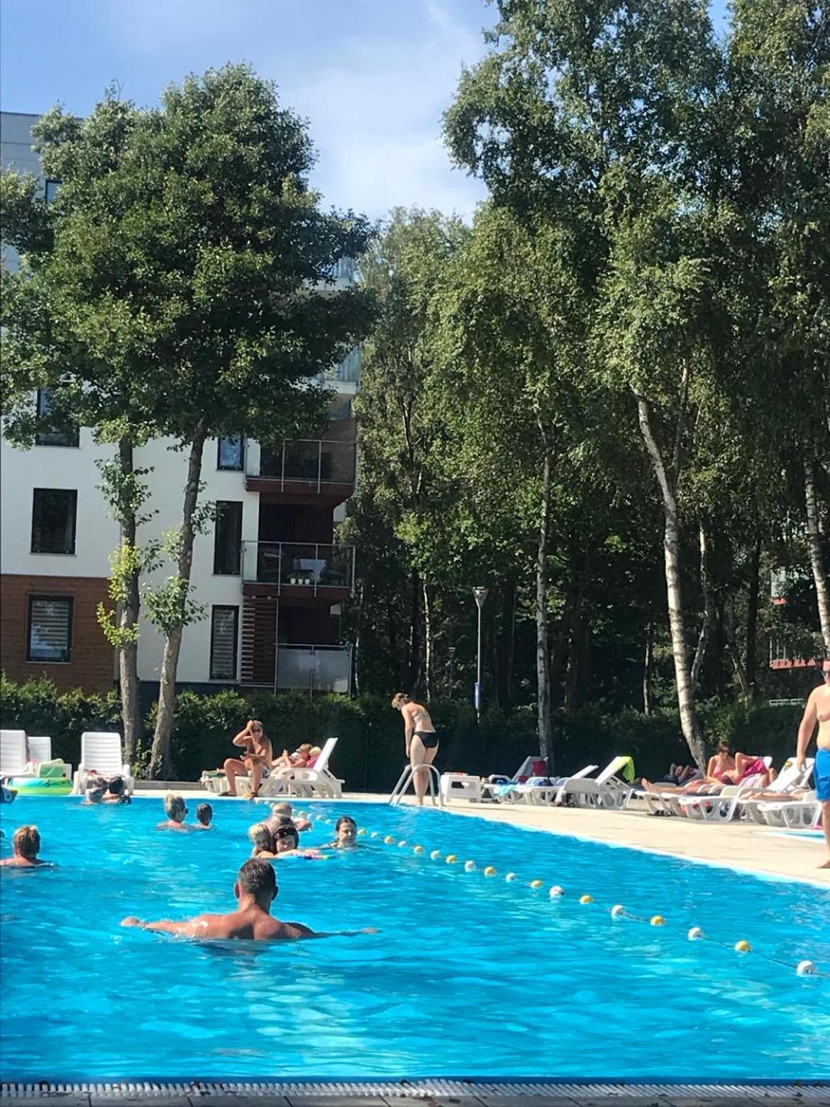 Apartament Polanki Z Basenem Blisko Plazy Leilighet Kołobrzeg Eksteriør bilde